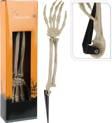Produktbild von Skelett Arm mit Bodenstecker HALLOWEEN