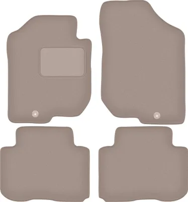 Produktbild von Velours-Autoteppiche für: Kia Carens III Minivan (2006-2010) Beige