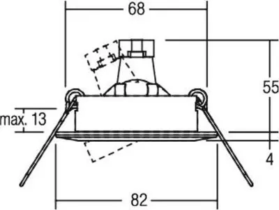Produktbild von Brumberg Leuchten Einbaustrahler 00216903