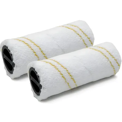 Produktbild von SQOON® Mikrofaserwalzen für Kärcher FC5 – Ersatz für 2.055-006.0 – Waschbar & streifenfrei
