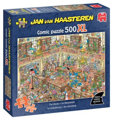 Immagine prodotto di Jan van Haasteren 1110100811, 500 pezzi, Fumetti, 15 anni