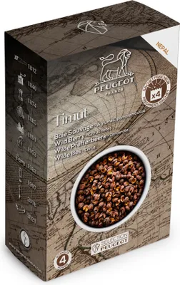 Produktbild von Peugeot Timut wilder Pfeffer Wildpfeffer Gewürz Für Peugeot Pfeffermahlwerk 4 x 10 g Beutel 42431