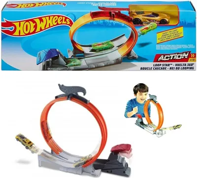 Zdjęcie produktu dla Hot Wheels Action FTH82, Zestaw pojazdów i torów, 4 lat(a), Plastik, Wielobarwny