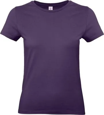 Produktbild von Damen-T-Shirt, Kurzarm - B&C #E190/W - radiant purple - Größe L
