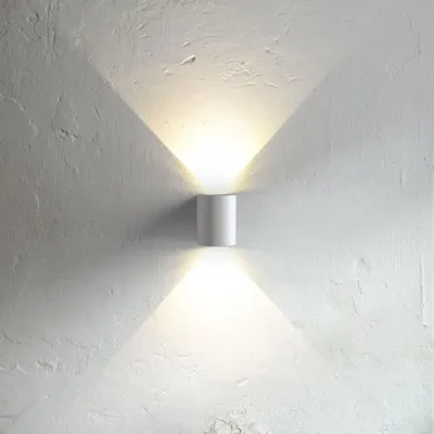 Produktbild von Nordlux Canto 2 LED Wandleuchte 2x6W Warmweiss Außenleuchte 49701001