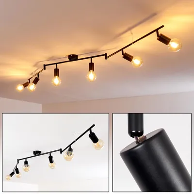 Produktbild von Agnino »Agnino« Deckenlampe aus Metall in Schwarz