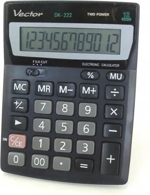 Immagine prodotto di Vector KAV DK-222 office calculator  12 digits  103 x 137 mm  black