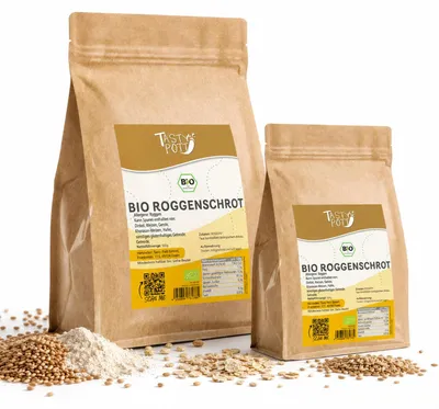 Produktbild von Tasty Pott  Roggenschrot - im Beutel - 500g