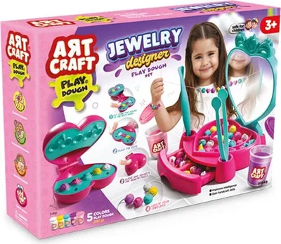 Produktbild von ART CRAFT Set zur Herstellung von Kunststoffschmuck