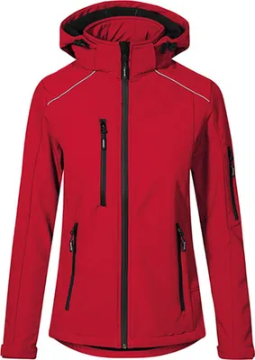 Produktbild von Softshell Jacke Damen, Rot, S