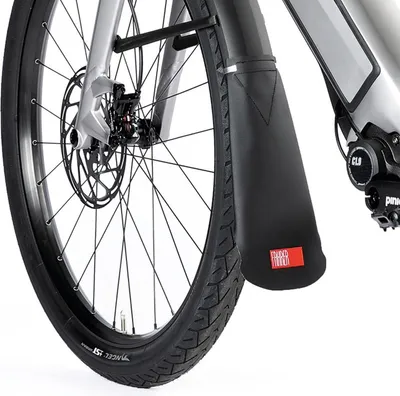 Produktbild von Spritzlappen Latz XL Snap Fahrer         schwarz, für 70 bis 90mm