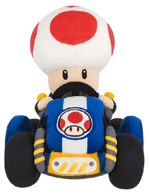 Image de Peluche - Mario Kart World - Toad, 27 cm