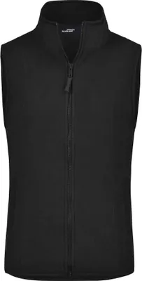 Produktbild von Leichte Weste aus Microfleece black, Gr. S