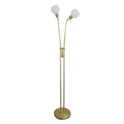 Produktbild von Olucia - AYLEEN - Stehlampe - Weiß / Messing