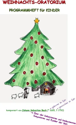 Produktbild von Weihnachts-Oratorium: Konzert-Begleitheft für Kinder