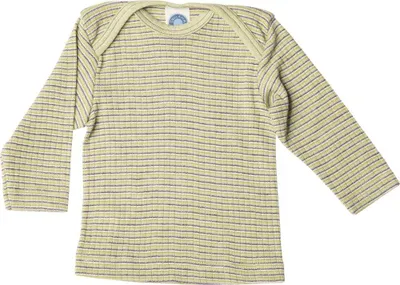 Productafbeelding van Cosilana, baby-shirt met lange mouwen, 45% biologische katoen, 35% biologische wol, 20% zijde