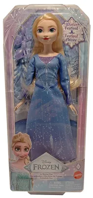 Zdjęcie produktu dla Mattel Ice Kingdom Winter Festival Lalka Elsa na łyżwach JBG53