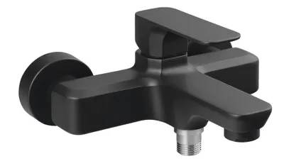 Produktbild von Sapho SPY Wannenarmatur, schwarz matt