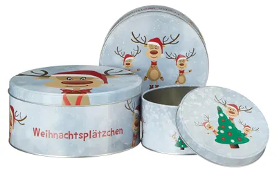 Obrázok produktu pre 3.03 Sada 3 foriem na pečivo - RENTIER OLE - okrúhle 19, 16 a 13 cm