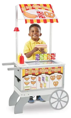 Obrázek produktu pro Melissa & Doug dřevěný prodejní vozík s občerstvením a zmrzlinou