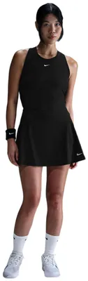 Produktbild von Nike W Nkdf Vcty Skrt Mrregflcy Black/White Black/White S