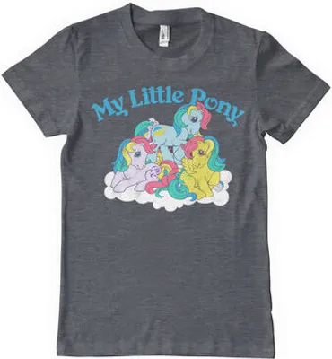 Produktbild von My Little Pony Washed T-Shirt - X-Large - DarkHeather