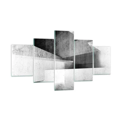 Produktbild von Bilder auf glas - 5 Teile - Dreidimensional Illusion optisch - 125x70cm - Glasbilder - Wandbilder - Bilder - Wanddekoration aus Glas - Glas Bilder - Wandbild auf Glas - GEA125x70-4962