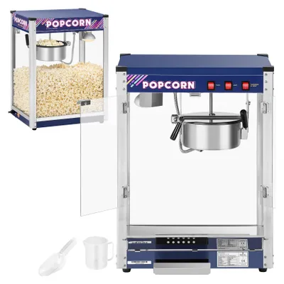 Zdjęcie produktu dla Profesjonalna wydajna maszyna do popcornu 1350W 8 oz Royal Catering RCPR-1350