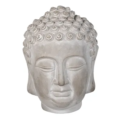 Obrázok produktu pre Clayre & Eef Figúrka Budha 15x15x19 cm Sivý kameň