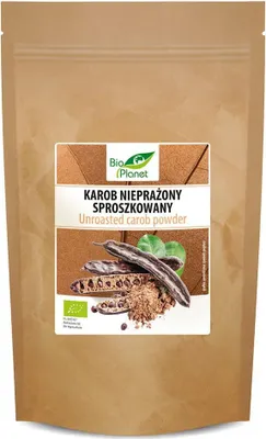 KAROB NIEPRAŻONY SPROSZKOWANY BIO 400 g - BIO PLANET