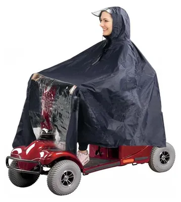 Produktbild von Solidchoice – Universeller Regenponcho für Roller und Rollstühle
