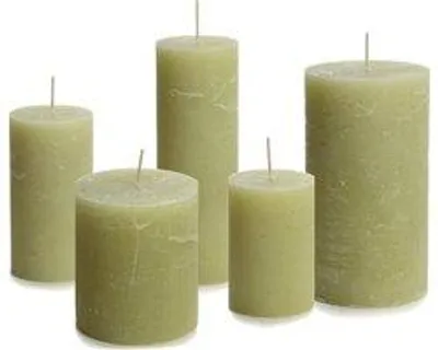 Cactula Stumpenkerzen-Set – Pear – 5 Stück