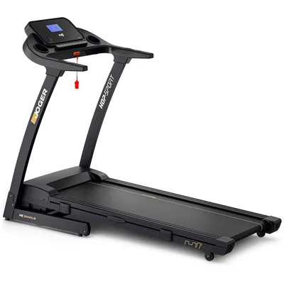 Obrázek produktu pro HOP SPORT® HS-2000LB Skládací běžecký pás pro domácí použití se sklonem 15 %, rotoped s Bluetooth a aplikacemi, LCD displej, běžecký pás pro domácí použití s rychlostí až 16 km/h