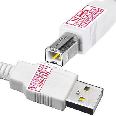 Produktbild von Weiß USB Druckerkabel Scanner Anschluss Samsung Xpress c480fw-Wireless, C1860FW
