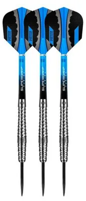 Produktbild von Harrows - Darts "Razr", Stahlspitze PP4407 (22 g) (Schwarz/Blau)