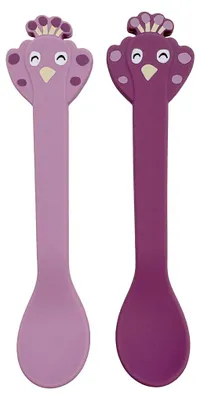 Immagine prodotto di Trixie, set di 2 cucchiai in silicone - Mrs. Peacock