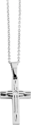 Produktbild von Akzent Edelstahl Damen Ankerkette, Länge: 45 cm / Stärke: 1 mm