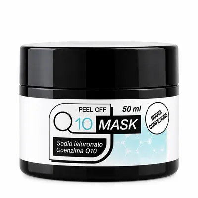 Image de Q10 Mask Masque Visage Anti-Âge 50 ml – Coenzyme Q10 et Acide Hyaluronique, Effet Lifting, Peel-Off, Hydratant et Repulpant
