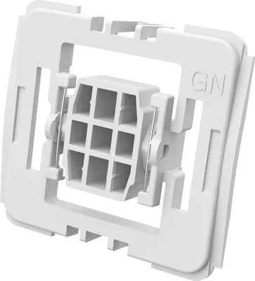 Zdjęcie produktu dla Homematic IP Adapter Gira neue Generation, 20er Pack, Przyciski, Bezprzewodowy, Biały, Plastik, IP20, Ściana, Śruby
