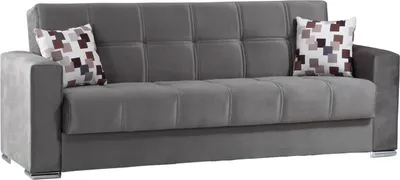 Immagine prodotto di Dmora Divano Letto 3 Posti Arbano 85x226 cm Nero, Contenitore Reclinabile