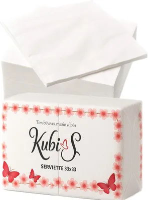 Produktbild von Papierservietten 33×33 cm Weiß Einweg 1-lagig Weich Reißfest 1800 Stk