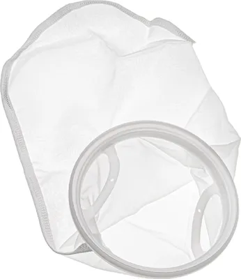 Produktbild von vhbw Universal Filtersocke für Aquarien, Pools, Skimmer - Filterbeutel, Polyester, 18 x 21,5 cm, 150 Mikrometer Weiß