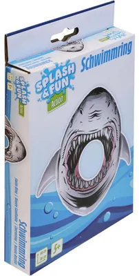 Image de Splash & Fun Bouée requin 84x86 cm
