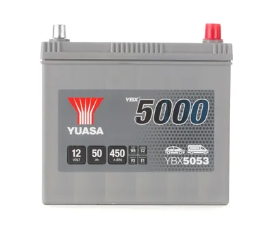Produktbild von YUASA YBX5000 Starterbatterie 12V 50Ah 450A/EN B24 für Auto LKW Batterie