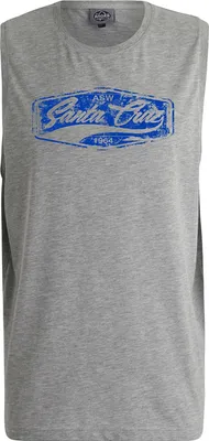 Produktbild von Übergrößen Tanktop Santa Cruz blau AHORN SPORTSWEAR Grey Melange 7XL