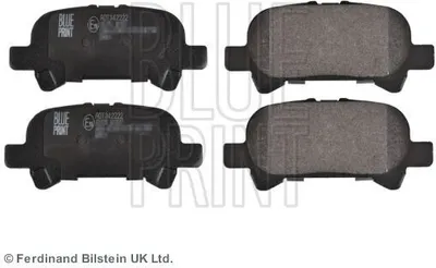 Produktbild von BLUE PRINT Bremsbeläge Satz Hinten für TOYOTA Camry Limousine (V3) ADT342222