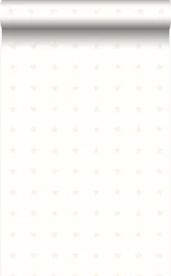 Obrázok produktu pre Origin Wallcoverings tapeta malé hviezdy biela a strieborná 53 cm x 10,05 m