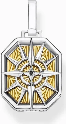 Produktbild von THOMAS SABO Anhänger "Kompass Gold" PE867-849-7
