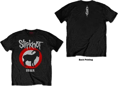 Produktbild von Slipknot Iowa Goat Black S T-Shirt