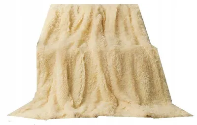 Produktbild von Baumwolle world Kuschel-Plaid Futrzak 160x200cm Beige